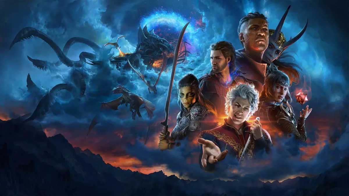 Baldur's Gate III cover art